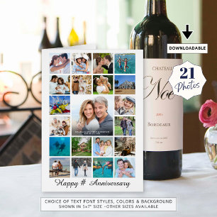 Tout Anniversaire Photo Collage 21 Photos Personna