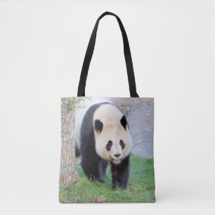 Tout au sac fourre-tout. Panda géant de photo, pan