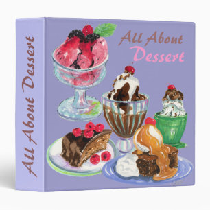 Tout au sujet du dessert - classeur