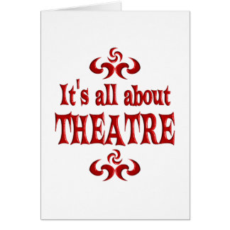 TOUT AU SUJET DU THÉÂTRE