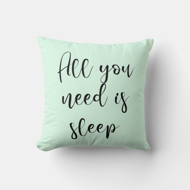 Tout ce dont vous avez besoin est coussin de devis (Recto)