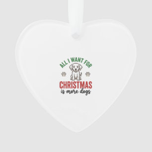 Tout ce que je veux pour Noël, c'est plus de chien