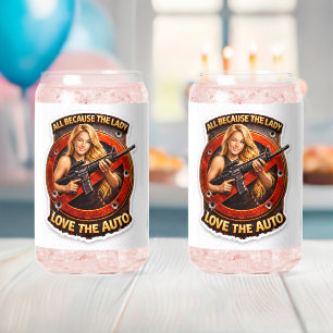 Tout cela parce que la dame aime la bière automati