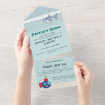 Durée du bain : Invitation tout-en-un