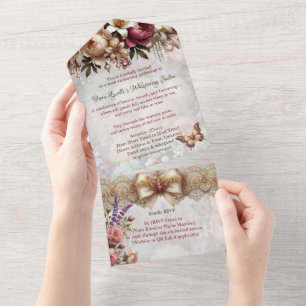 Tout En Un Invitation à la soirée d'ouverture du Salon Floral