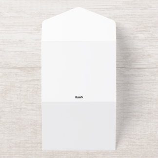 Tout En Un Invitation Créez Votre Propre blanc