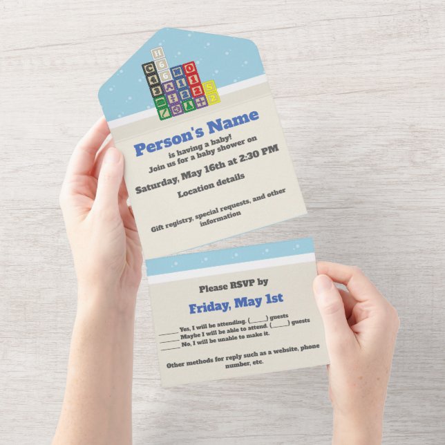 Tout En Un Invitation tout-en-un des blocs de Future Chemist (Déchirure)