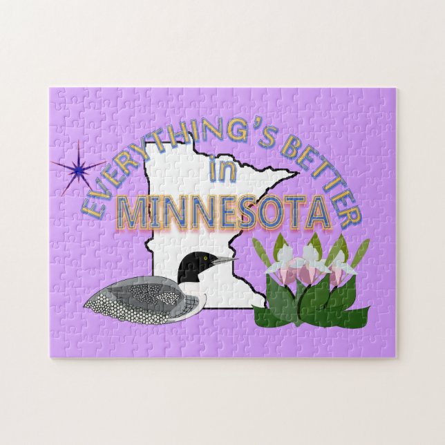 Tout est meilleur dans le puzzle du Minnesota (Horizontal)