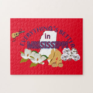 Tout est meilleur dans le puzzle du Mississippi