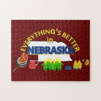 Tout est meilleur dans le puzzle du Nébraska