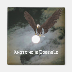 Tout est possible Aigle Magnet Inspirationnel