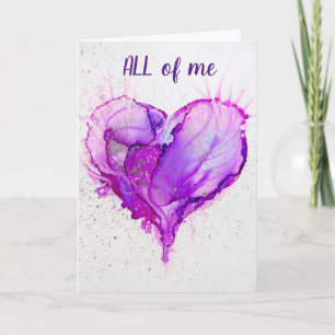 **TOUT LE MONDE M'AIME TOUS** CARTE D'AMOUR