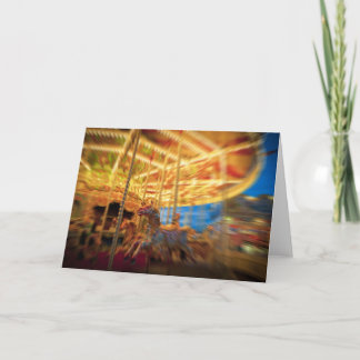 Tout Le Plaisir De La Carte De Voeux Carrousel Fai