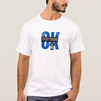 Tout ok T-shirt foncé basique
