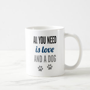 Tout que vous avez besoin est amour et une tasse