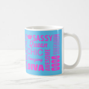 "Tout Reine & Plus !" Café Mug