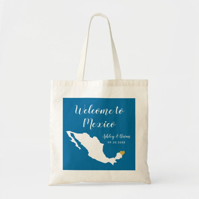 Tout sac Fourre-tout d'accueil de mariage du (Devant)