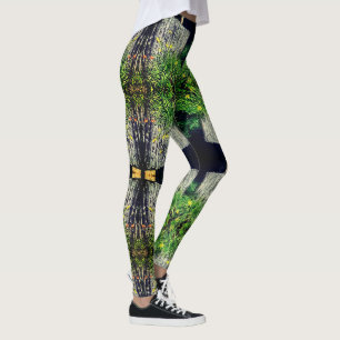 tout sur imprimer leggings BAMBOO FENCE LEGINGS