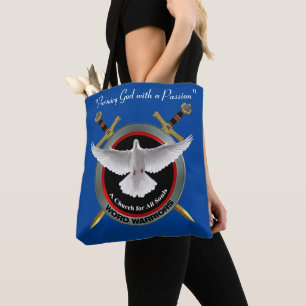 Tout sur imprimer Sac fourre-tout Dove et deux épé