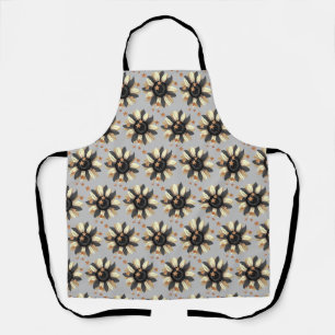 Tout sur le design Tablier tournesol & étoiles