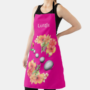 Tout sur l'impression tablier Floral Golfer Sports