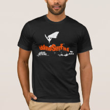 Tout T-shirt de planche à voile de couleur pour