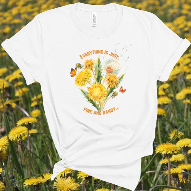 Tout va bien et Dandy Graphic T-shirt (Créateur téléchargé)