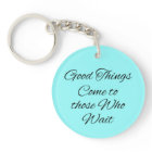 Tout vient à point à qui sait attendre porte -