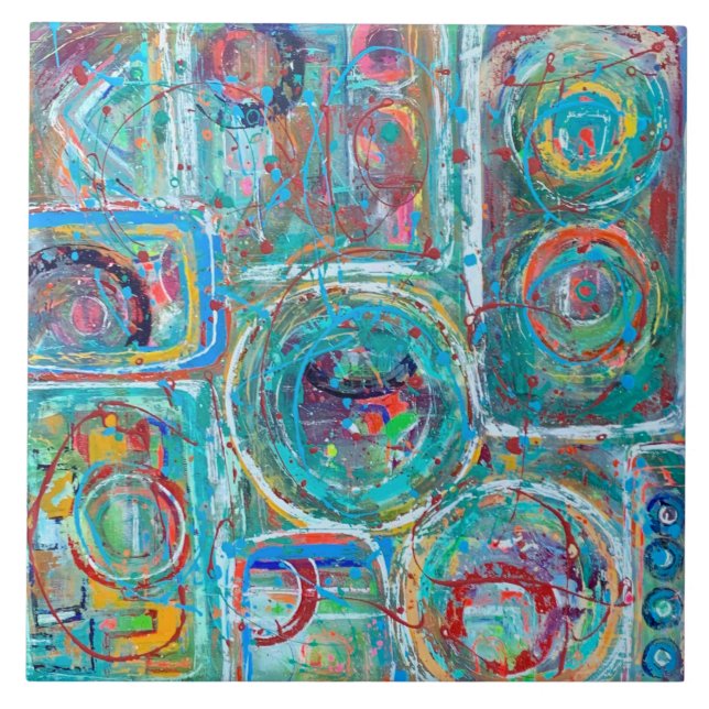 Tout Washed Up 6 x 6 Carreaux en céramique (Devant)