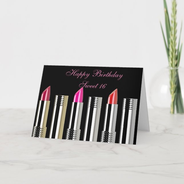 TOUTE CARTE D'ANNIVERSAIRE D'ÂGE (Devant)