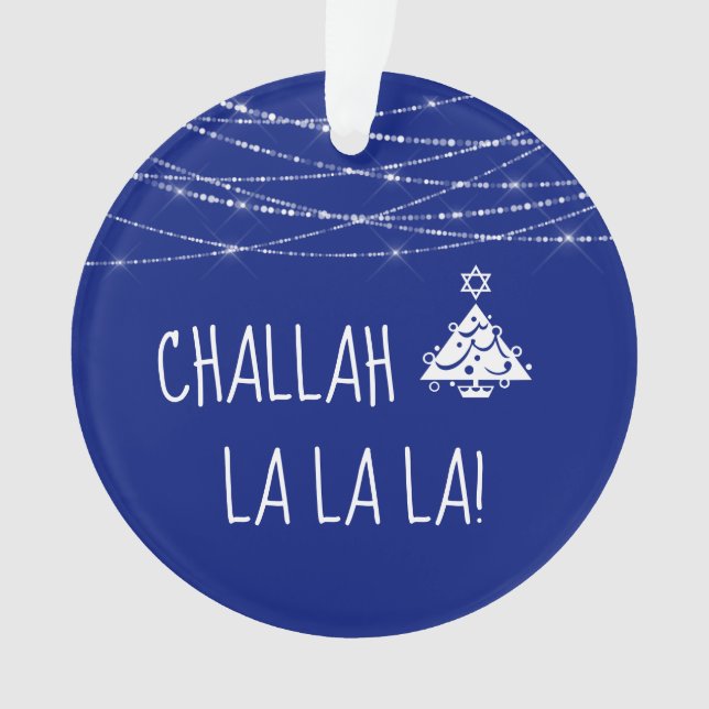 Toute couleur Challah La La La Christmas Hanoukka  (devant)