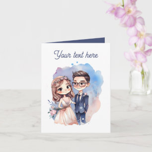 Toute fin ajouter une carte de Mariage de message