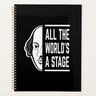 Toute la scène mondiale Thespian Shakespeare Citat