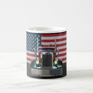 Toute la tasse de café américaine de Peterbilt
