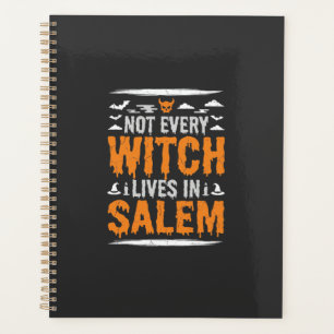 Toute Sorcière Ne Vit À Salem Halloween Sorcière D