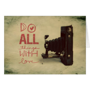 Toutes les choses avec amour