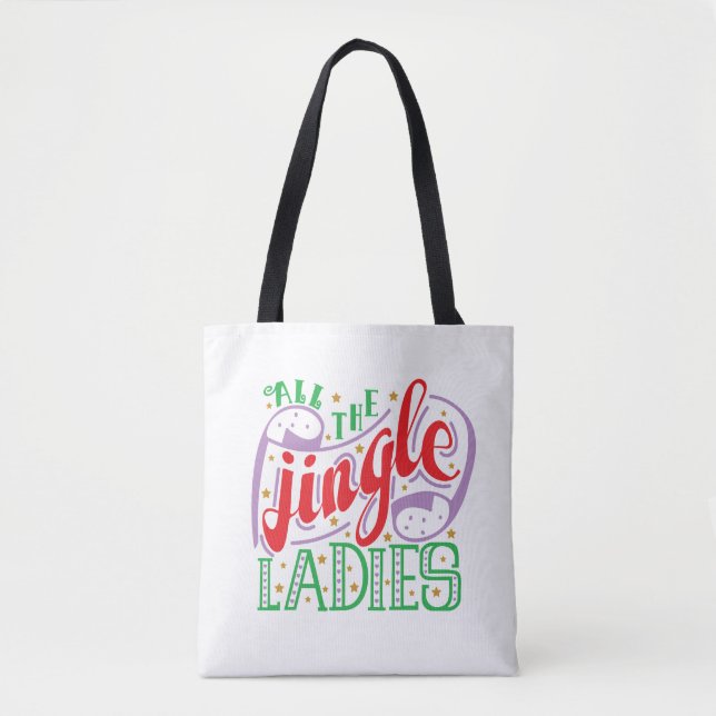 Toutes les filles Jingle Noël | SAC FOURRE-TOUT (Devant)