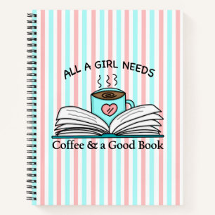 Toutes les filles ont besoin Café et bon livre