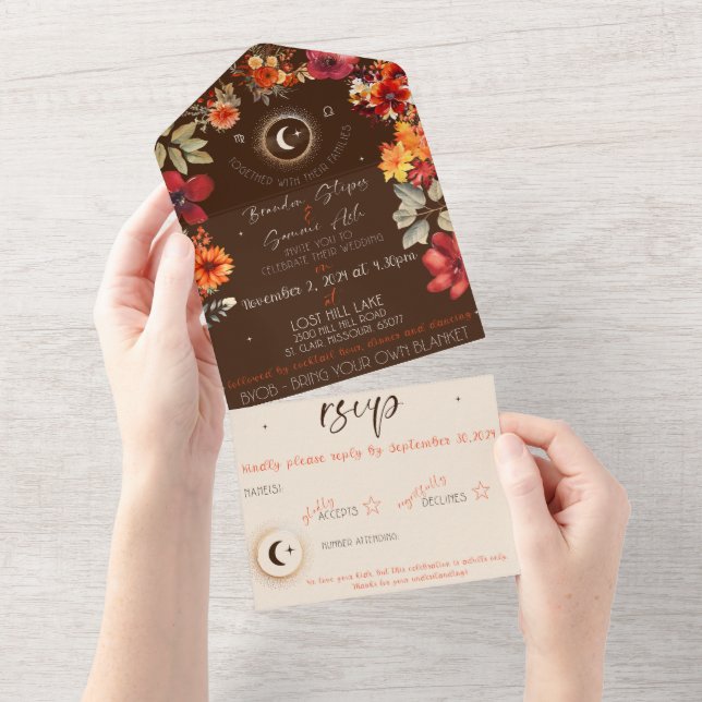 Toutes les invitations à un mariage (Déchirure)