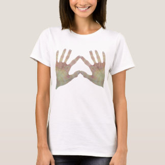TOUTES LES MAINS Humoristiques SUR LES T-shirts po