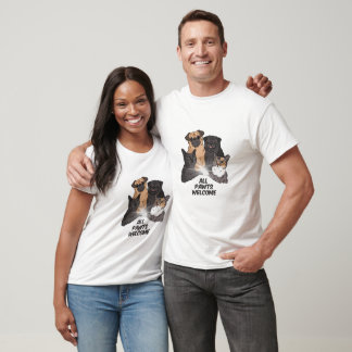 Toutes les Pawts Bienvenue T-shirt Homme de base p
