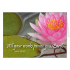 Toutes vos oeuvres vous loueront, Seigneur. Psaume