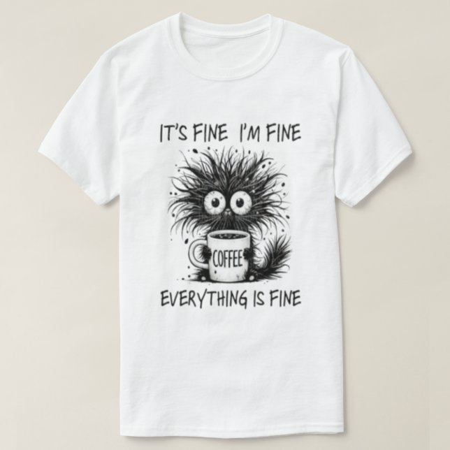 ToutTout est beau T-shirt de base pour hommes (Design devant)