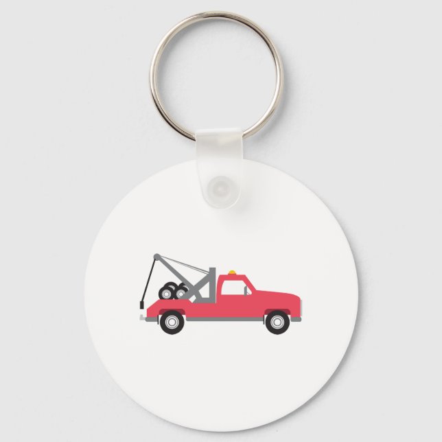 Tow Truck Keychain (Front)