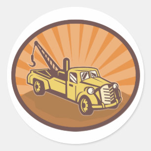 Tow Truck Stickers