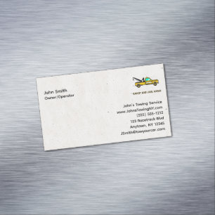 Tow Truck Theme Customizable Business Card
