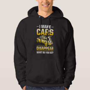Tow Trucker Tow Truck Driver Tow Operator Breakdow Hoodie