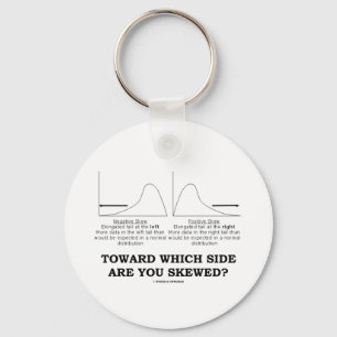 Toward Which Side Are You Skewed? Keychain