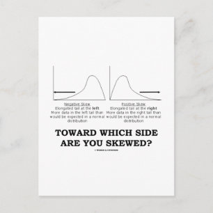 Toward Which Side Are You Skewed? Postcard