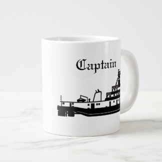 Towboat Captain Large Coffee Mug